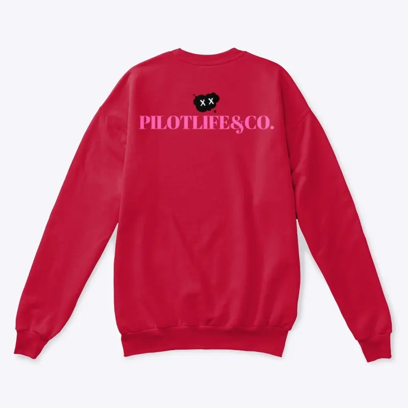 Pink Love Nimbus Crew Neck Sweater 