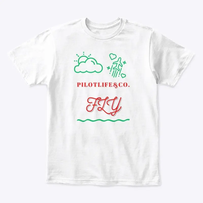 For The Love Of Flight Kid Tee