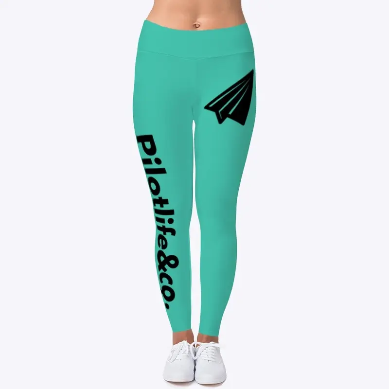 Paper Plane Aux Jacked Yoga Pants