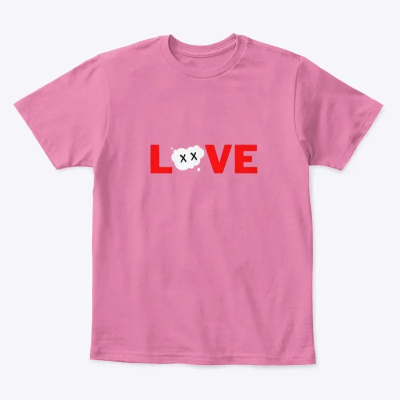 Red Love Nimbus Kids Tee