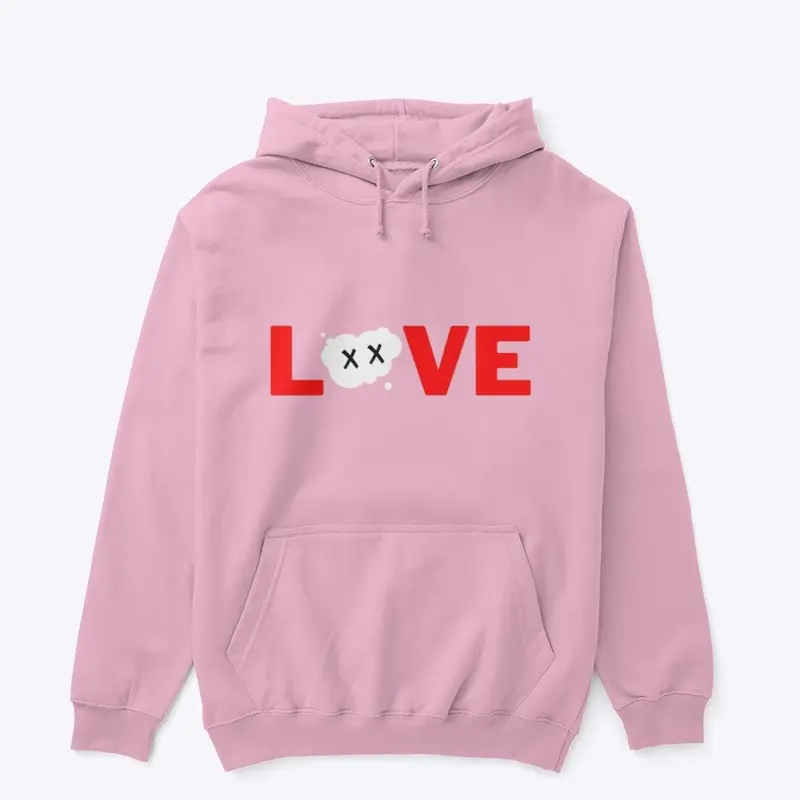 Red Love Nimbus Hoodie